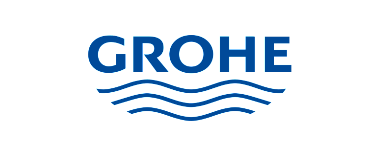 Logo van het merk Grohe